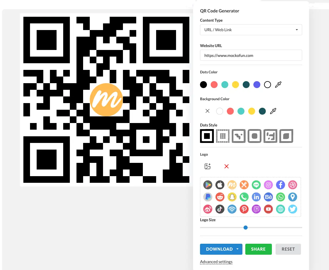 QR Code Generator - MockoFUN