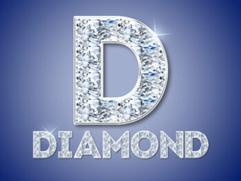 Diamond Text