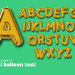 Foil Balloon Alphabet