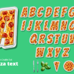 Pizza Alphabet