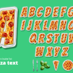 Pizza Alphabet