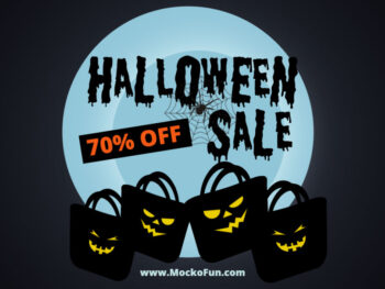 Halloween Sale Template