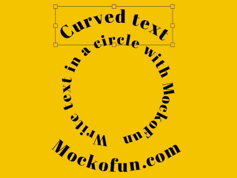 Curved Text Generator