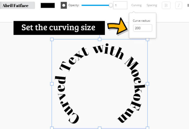 🌈[FREE] Curved Text Generator Make Curved Text Online