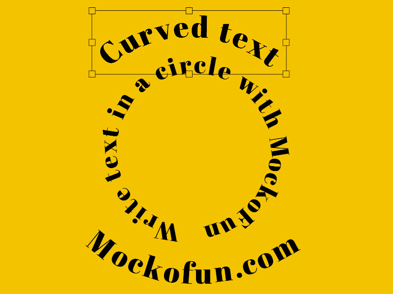 Curved Text Generator How To Make Curved Text Online Mockofun