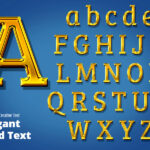 Gold Font