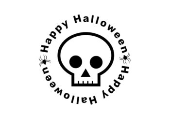 Halloween Text Vector