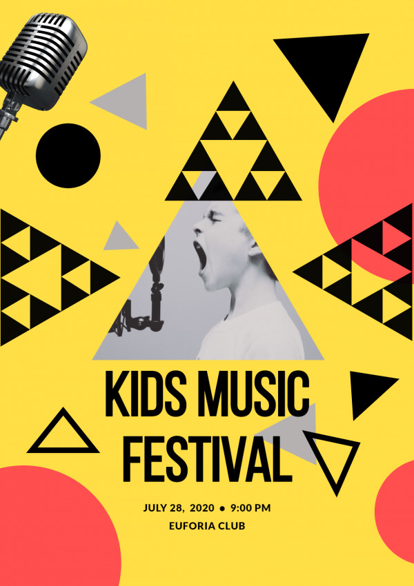 Kids Music Festival Flyer