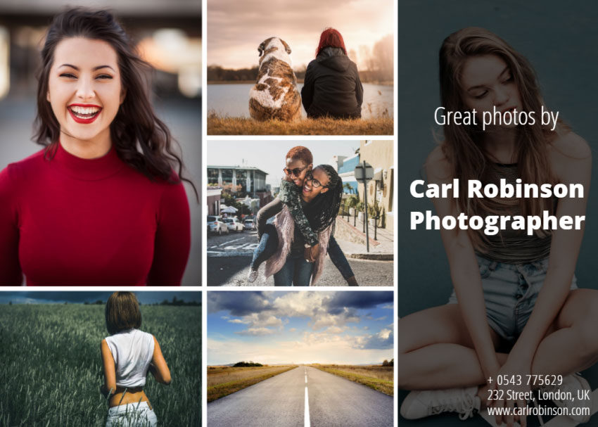 Photographer Portfolio Template