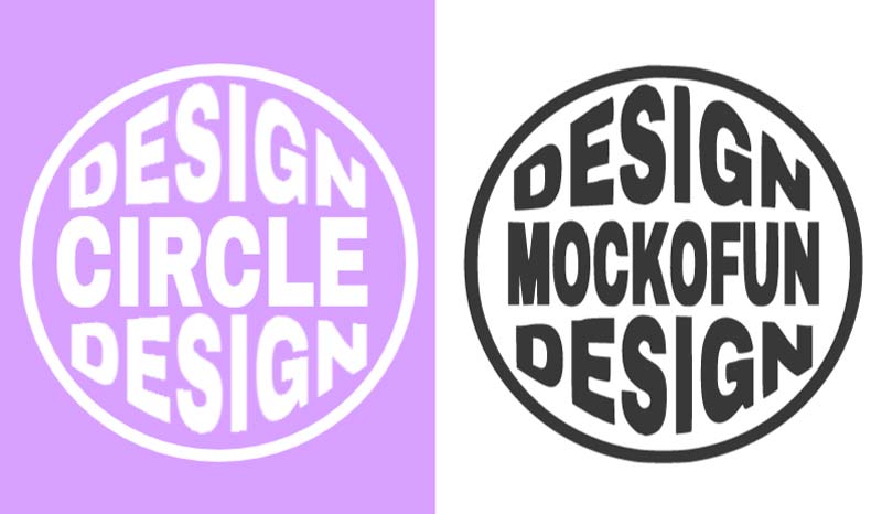 Circle Typography