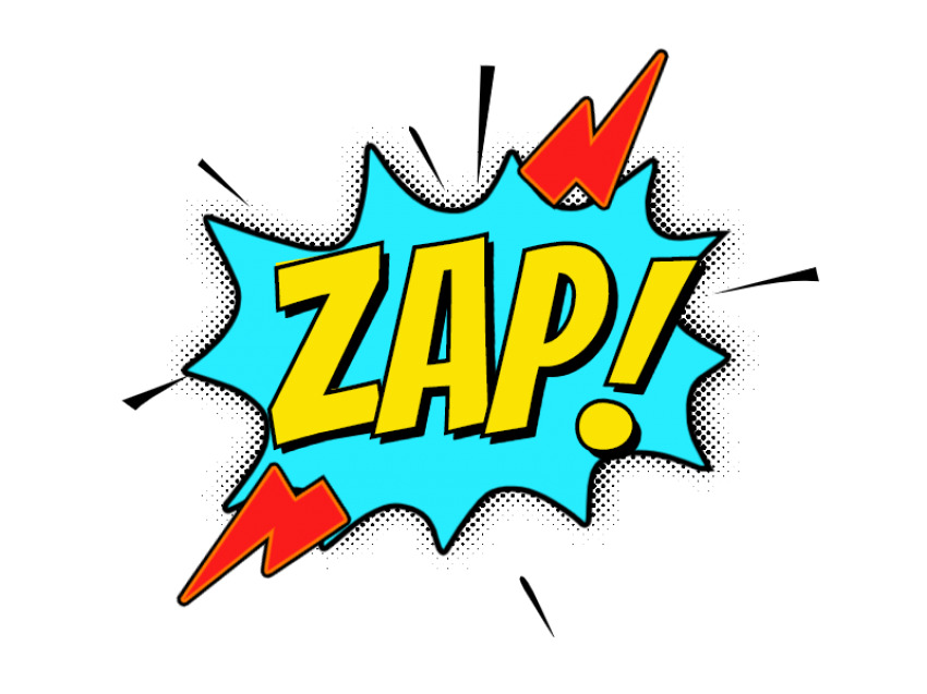 Comics Zap PNG