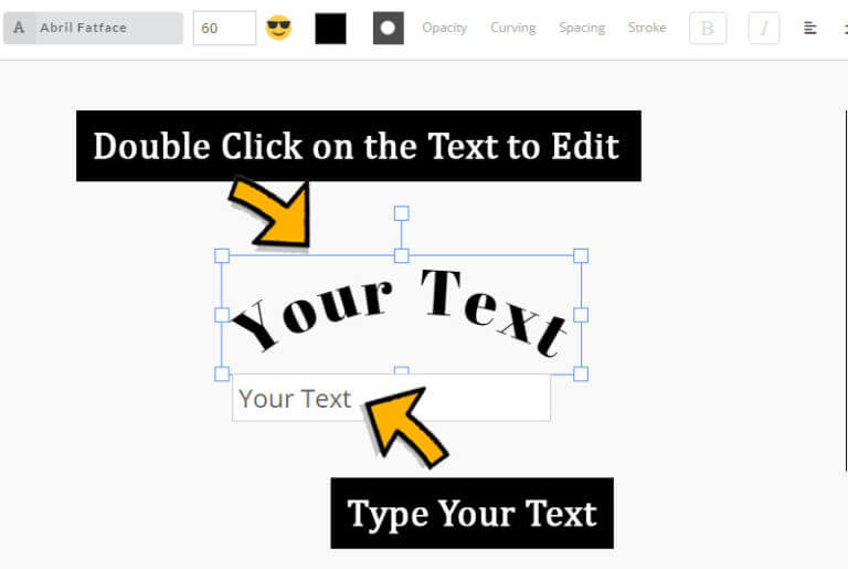 🌈[FREE] Curved Text Generator: Make Curved Text Online