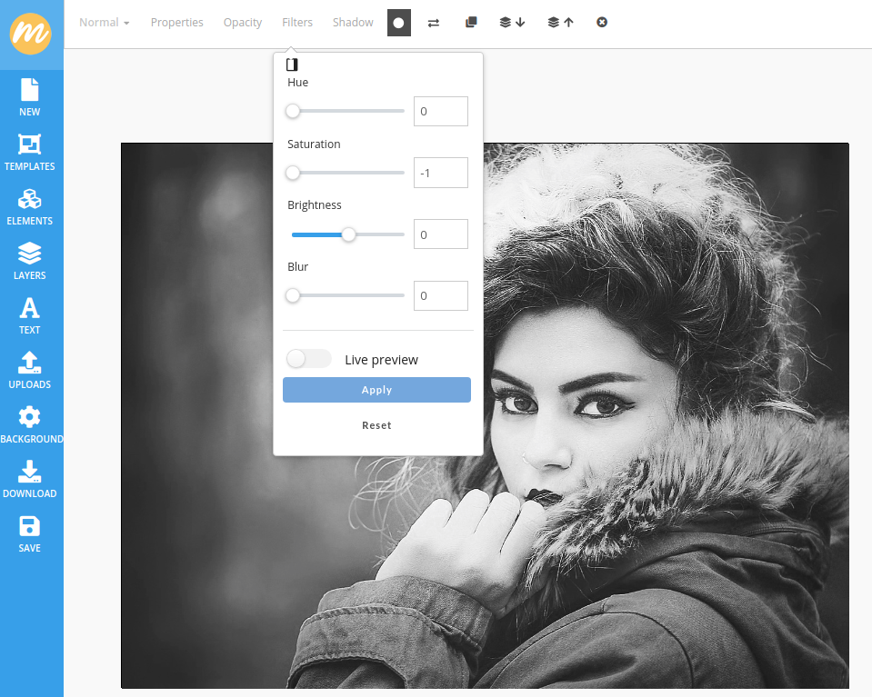 How to Make Image Black And White Online