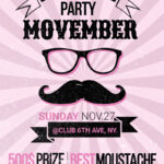 Movember Flyer