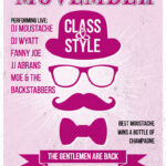 Movember Party Poster