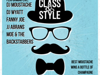 Movember Party Poster
