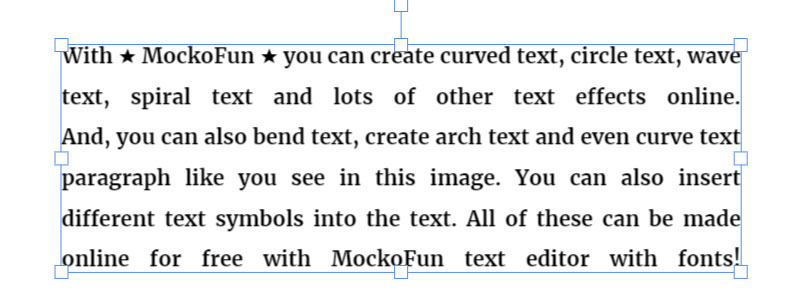 Paragraph Text