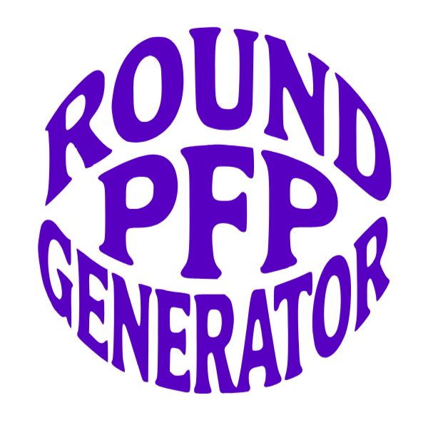 Round Text pfp