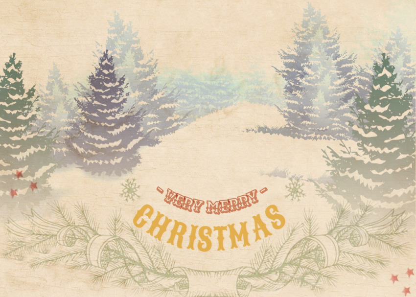 Vintage Christmas Card