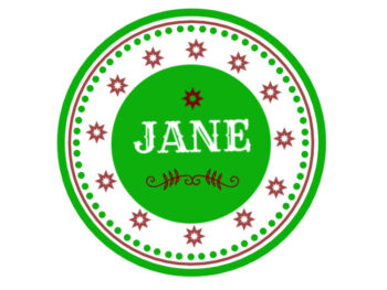 Round Label Sticker