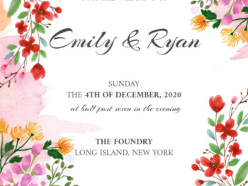 Save the Date Card