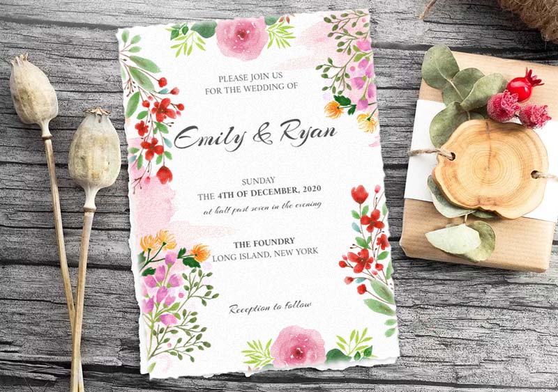 Wedding Invitation Template