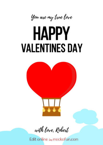 Cute Valentines Card