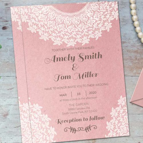 (FREE) Country Wedding Invitation - MockoFUN