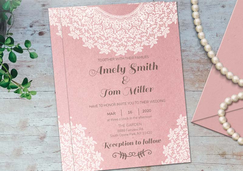 Country Wedding Invitation