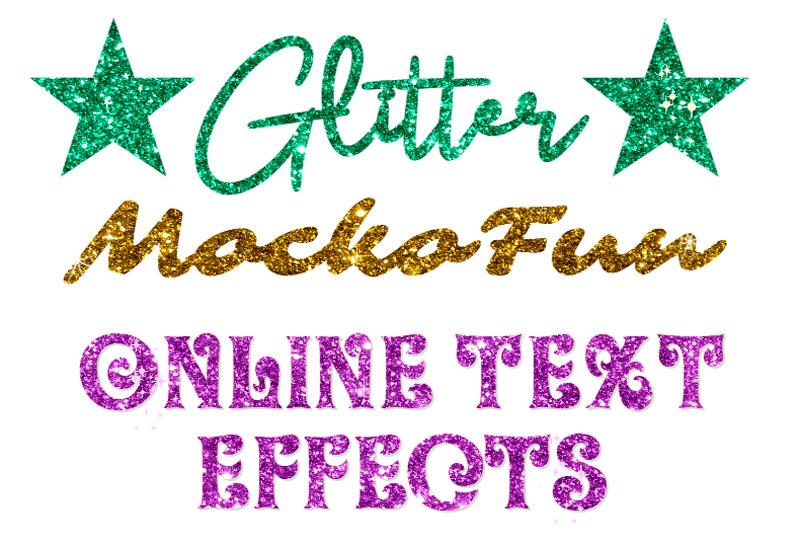 Glitter Graphics - Create Custom Glitter Text 