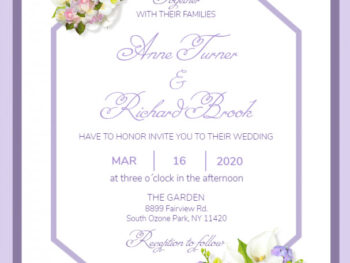 Wedding Invitation Template