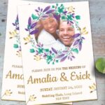 Wedding Invitation with Photo