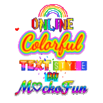 Colorful Text