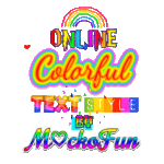 Colorful Text