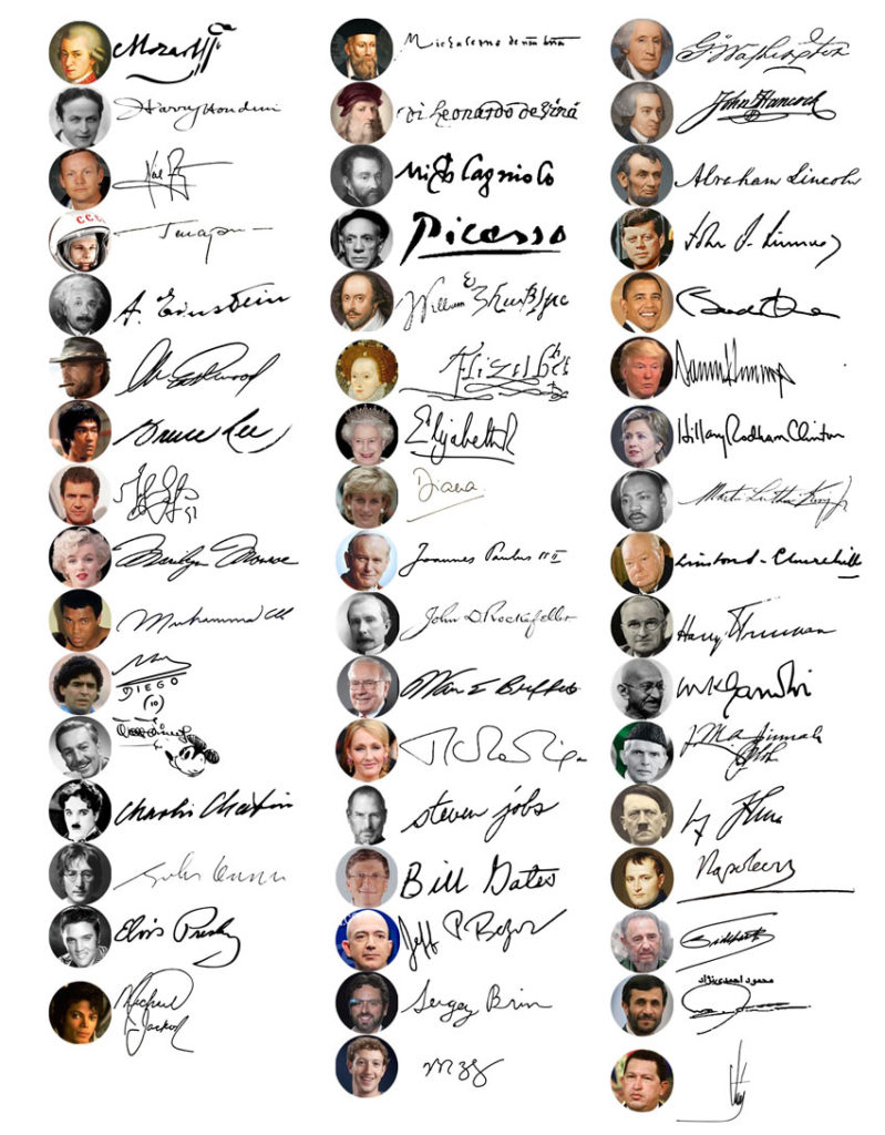 Iconic Famous People Signatures Signatures That Define Legacy Iconic Famous People Signatures Signatures That Define Legacy