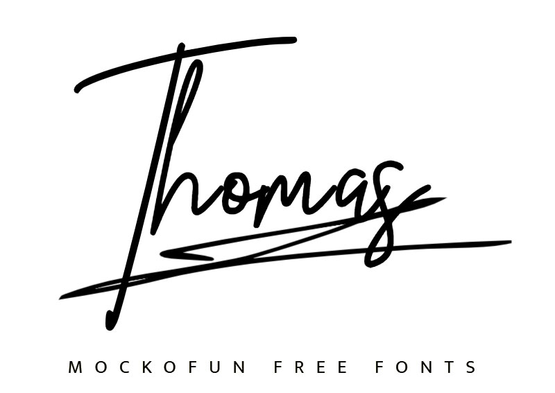 Free Signature Fonts Mockofun