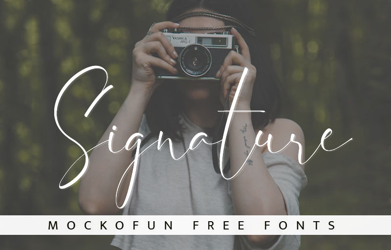 Signature Font