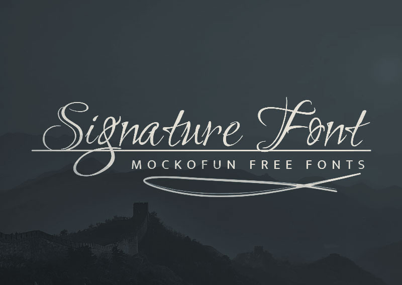 Signature Fonts