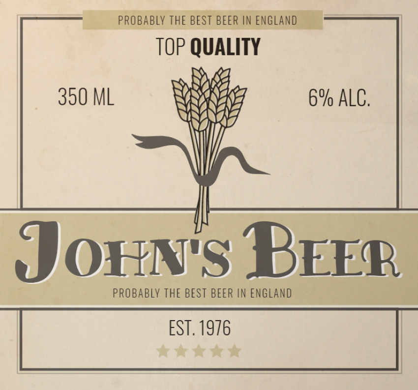 Beer Label