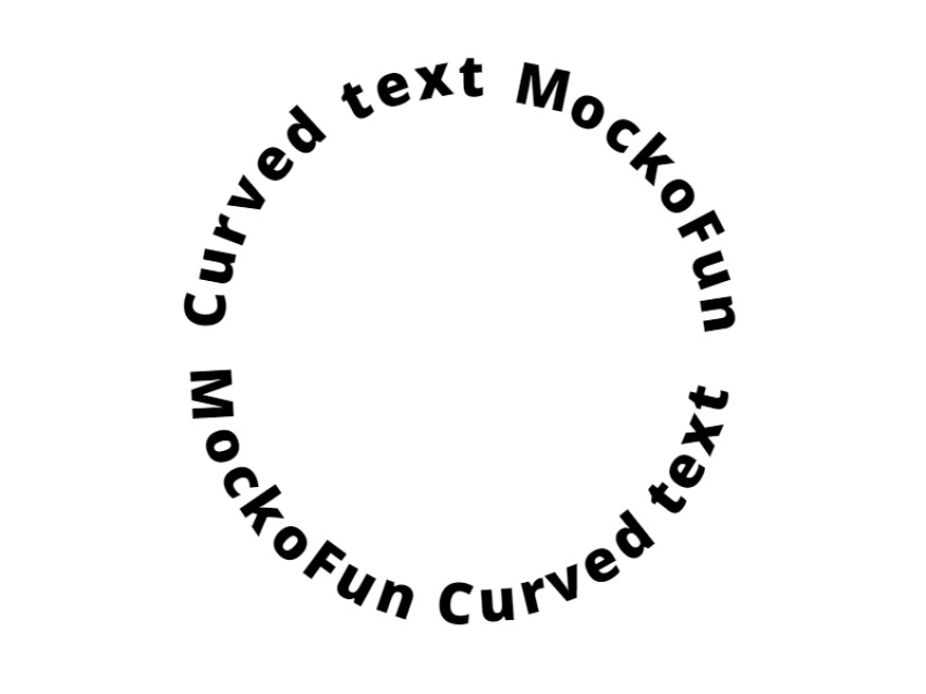 round text in corel draw