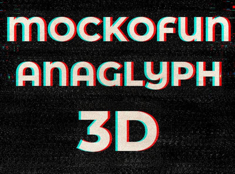 Anaglyph Text