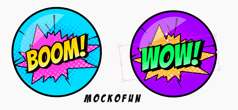 Comic Badges