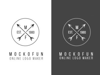 Cross Arrow Logo Design