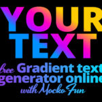Gradient Text Generator