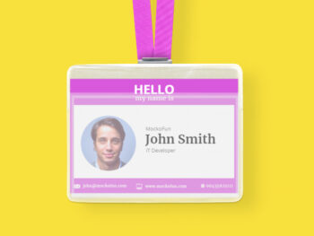 ID Card Mockup