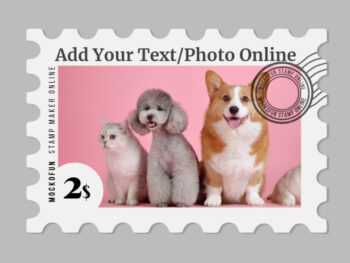 Postage Stamp Template