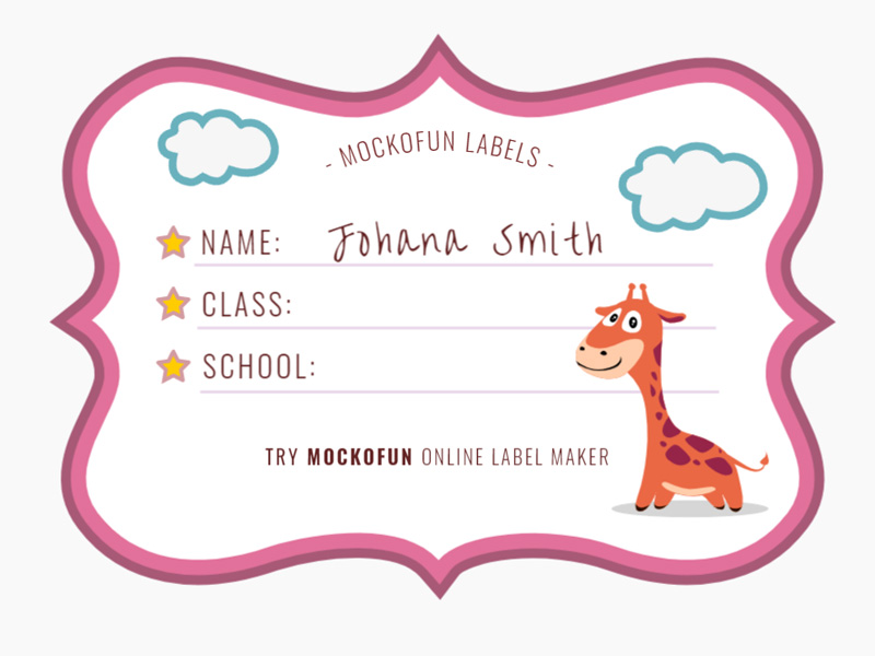 Free Online Name Tag Maker