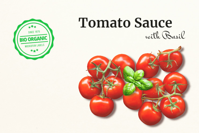 Tomato Sauce Label