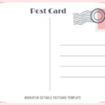 Blank Postcard Template