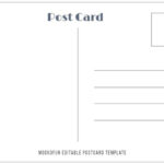 Postcard Template Printable